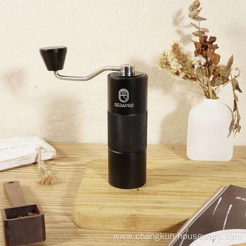 adjustable manual stainless steel coffee bean grinder